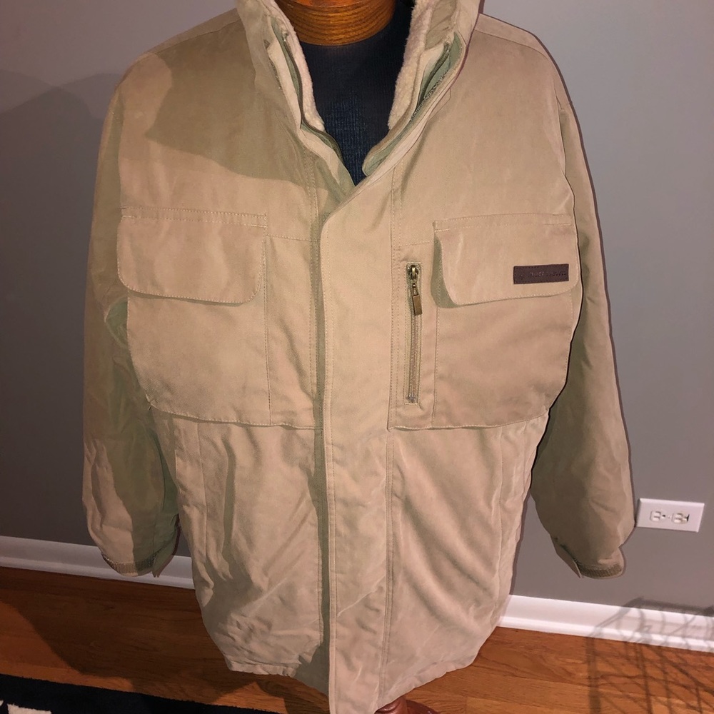 NWOT ruff hewn tan heavy jacket
